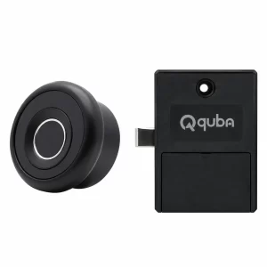 QSense, Round Knob Lock with Fingerprint